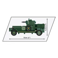 Конструктор COBI Historical Collection Rolls-Royce Armoured Car 1920 Pattern Mk I