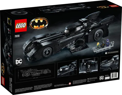 Конструктор Lego 76139 DC Super Heroes -  Batmobile Бэтмобиль 1989