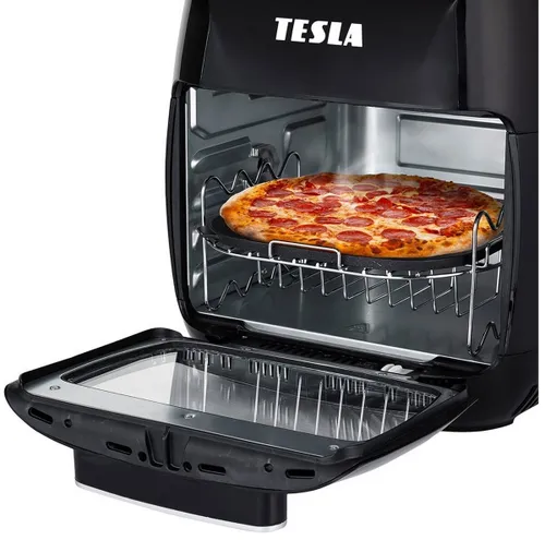 Air Fryer Frytkownica beztłuszczowa TESLA AirCook Grill QG600 Czarno-srebrny