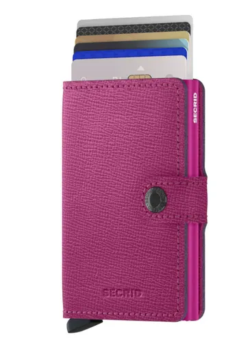 Kompaktowy portfel z RFID Secrid Miniwallet Crisple - fuchsia