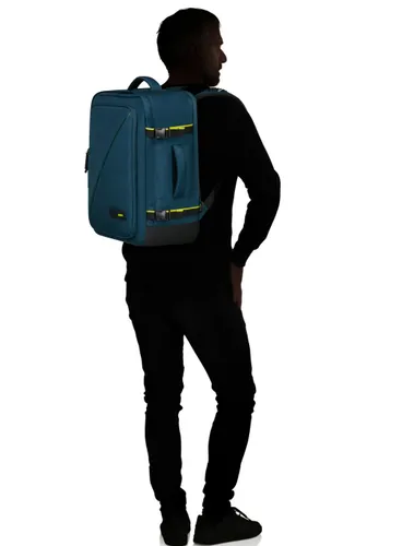 Рюкзак American Tourister Take2Cabin M 15.6" - синий гавань