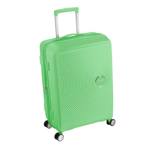 Средний чемодан American Tourister Soundbox-spring green