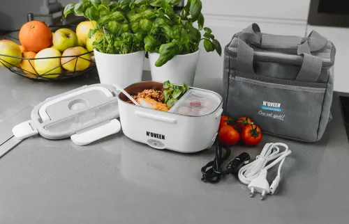 Lunchbox podgrzewany N'oveen LB410 1,1l Szary