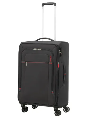 American Tourister Crosstrack Orta Bavul-gri / kırmızı