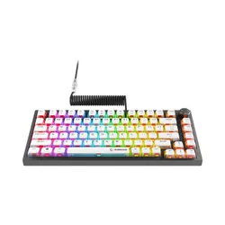 Klawiatura gamingowa Rampage Zenith Pro 8000Hz przewodowa magnetyczna podświetlana czarna