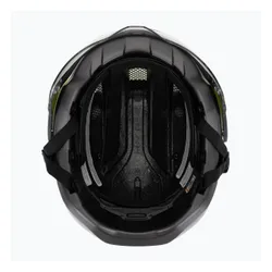 Kask rowerowy z kierunkowskazami ABUS Hyp-e Ace signal yellow