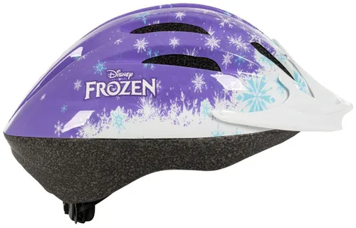 Kask rowerowy HUFFY Kraina Lodu Fioletowy dla Dzieci (rozmiar S/M)