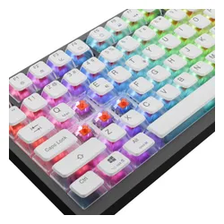 Klawiatura gamingowa Rampage Zenith Pro 8000Hz przewodowa magnetyczna podświetlana czarna