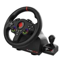 Kierownica Subsonic SuperDrive 220 RS-X z pedałami do PC, Xbox, PS4, Switch, Switch 2