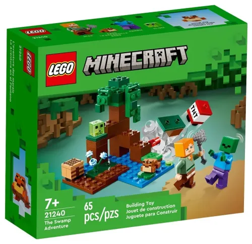 LEGO Minecraft 21240 Приключение на болотах