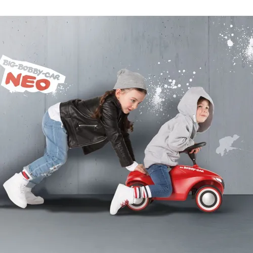 Big Czerwony Jeździk Bobby Car Neo Red