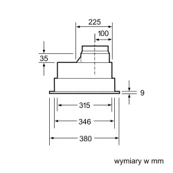 Okap Siemens LB55565 Srebrny