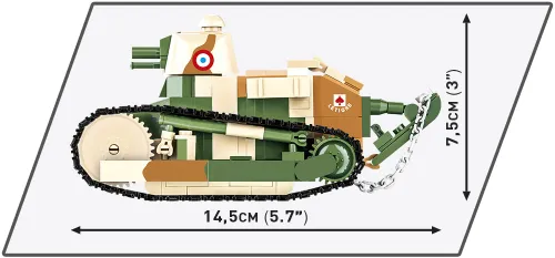 Конструктор COBI Renault FT