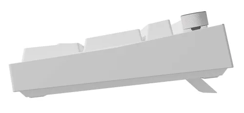 Klawiatura mechaniczna Genesis Thor 404 US RGB Gateron Yellow Pro Biały