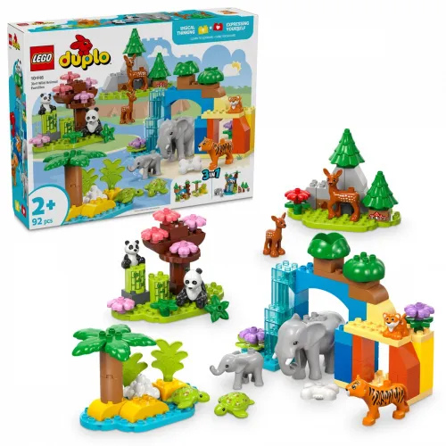 LEGO DUPLO bricks 10446 Семейства диких животных 3-в-1