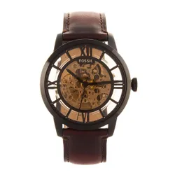 Fossil Townsman ME3098 Koyu Kahverengi / Siyah Saat