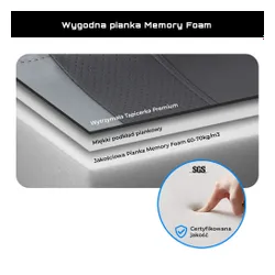 Fotel GAMVIS Elite 2.0 Pro XXL Czarny (czarne elementy)