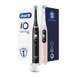 Электрическая зубная щетка Oral-B iO Series 6 Duo Black Rose