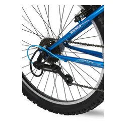 Rower dziecięcy HUFFY Extent 24 cali dla chłopca Niebieski