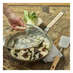 DE BUYER Choc B Bois 28 cm - pokrywka szklana