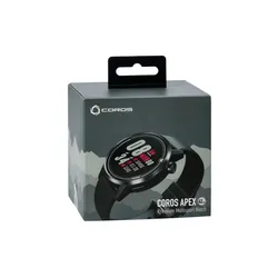 Zegarek sportowy Coros Apex 42 mm - black/gray
