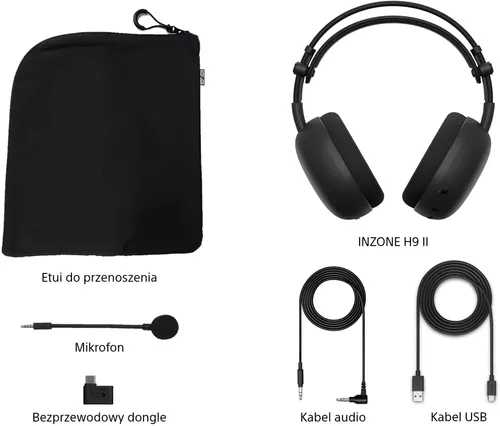 Sony INZONE H9 II Czarne