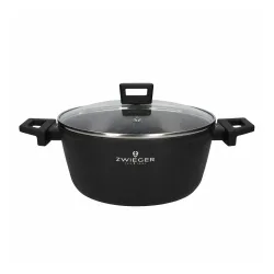 ZWIEGER Forte 3 l - garnek aluminiowy z pokrywką