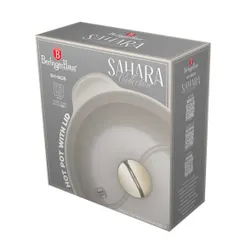Garnek Tytanowy Hot Pot Z Pokrywą 30Cm Berlinger Haus Bh-8628 Sahara
