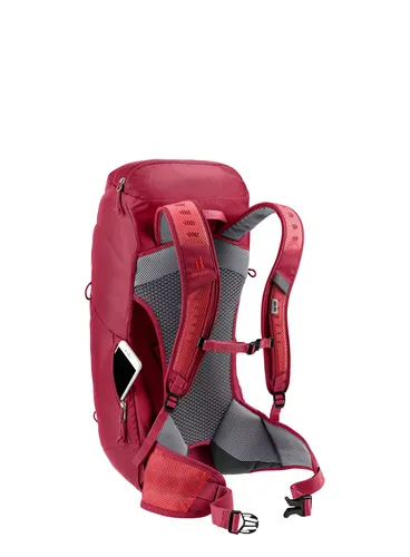 Plecak z siatką dystansową Deuter AC Lite 24 - cherry/masala