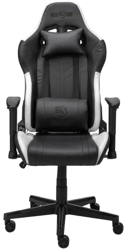 Fotel MAD DOG GCH701W Czarno-biały