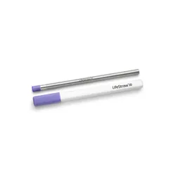 Słomka filtrująca do wody LifeStraw Stainless Steal Sip - thistle purple