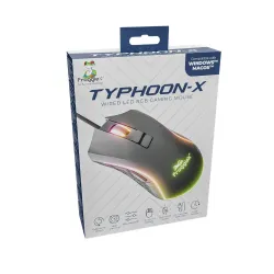 Myszka gamingowa FroggieX Typhoon-X Czarny