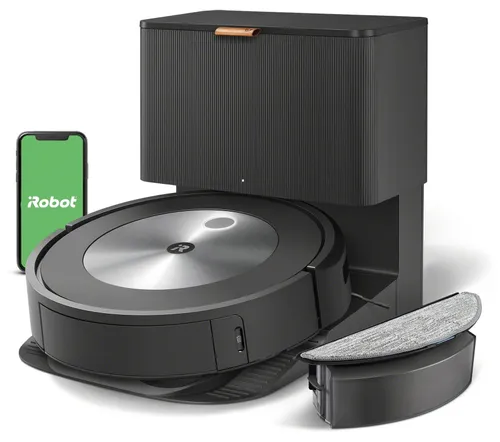 Робот-пылесос iRobot Roomba Combo j5 + функция уборки станция очистки создание карты комнаты 68 дБ