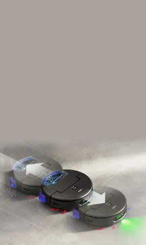 Robot sprzątający Dyson Spot+Scrub Ai Funkcja mopowania Stacja oczyszczająca Tworzenie mapy pomieszczenia 76dB Funkcje AI Czarny