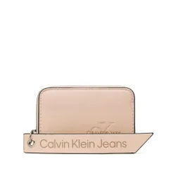 Женский маленький кошелек Calvin Klein Jeans Sculpted Med Zip Around Tag K60K610578 TGE