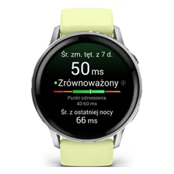 Zegarek sportowy GARMIN Venu 4 45mm Cytrynowy