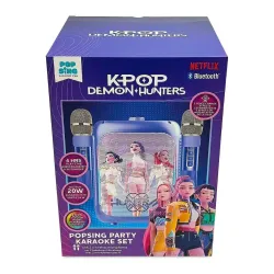 Mikrofon z głośnikiem Bluetooth OTL Technologies Kpop Demon Hunter 20W Fioletowy