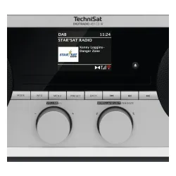 Radioodbiornik TechniSat DigitRadio 451 CD IR Radio FM DAB+ Internetowe Bluetooth Biały