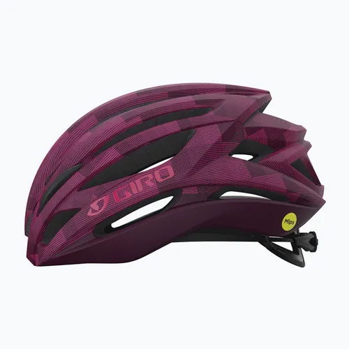 Kask rowerowy Giro Syntax Integrated MIPS matte dark cherry towers