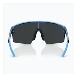 Okulary przeciwsłoneczne Bliz P004 transparent blue/smoke ice blue multi