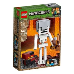 LEGO Minecraft BigFig Szkielet z kostką magmy (21150)