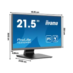 Monitor IIYAMA ProLite T2252MSC-B2 21.45" 1920x1080px IPS