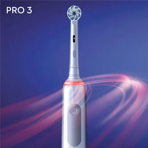 Oral-B Pro 3 3900 Duo Döner Diş Fırçası 2 adet Beyaz / Siyah