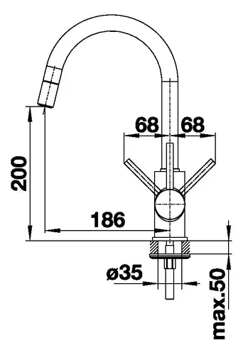 Bateria BLANCO Mida 526145 Czarny
