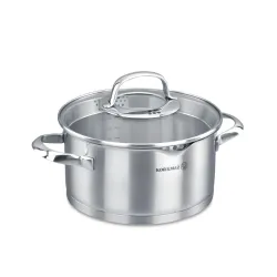 Garnek wysoki z pokrywką KORKMAZ STEAMA 5,5 l