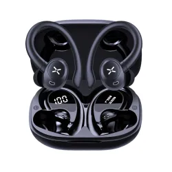 Słuchawki bezprzewodowe Manta RYTMO Sport 2 MATWS012BK Dokanałowe Bluetooth 5.4 Czarny