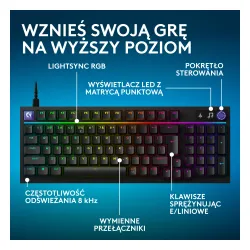 Klawiatura mechaniczna Logitech G316 X 98 Czarny