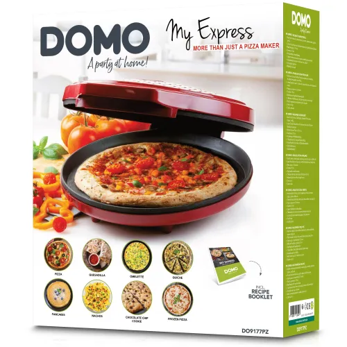 Domo Domo My Express DO9177PZ pizza kırmızı