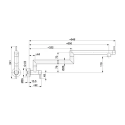 Bateria KFA ARMATURA Duero 6623-030-81 Czarny