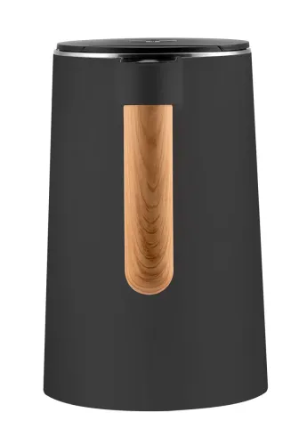 Czajnik elektryczny bezprzewodowy ze stali nierdzewnej CONCEPT DOUBLE WALL CIEMNOSZARY 1,5 l